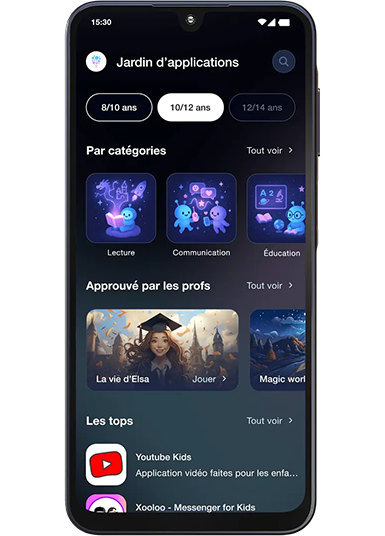 Smartphone Éducatif Pour Enfant 3-10 Ans – Appareil Photo, Jeux, MP3, Histoires Audio, Anti-lumière Bleue, Coque Anti-choc